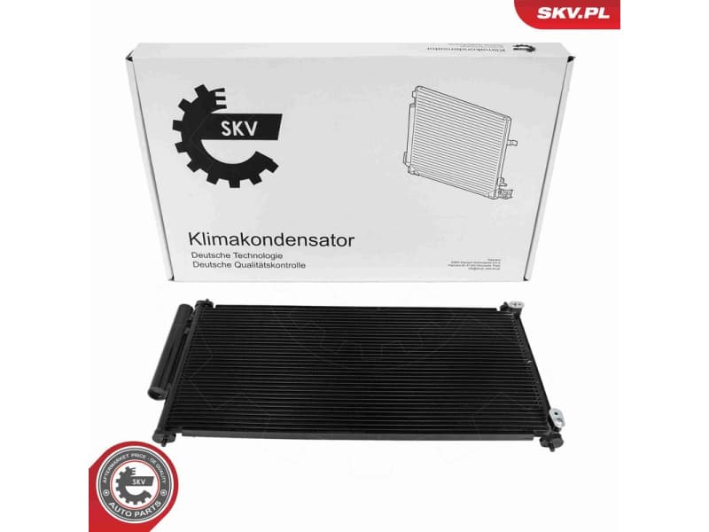 Condenser, air conditioning 86SKV296