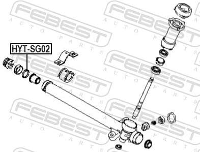 Bush, steering shaft HYT-SG02 - image 2