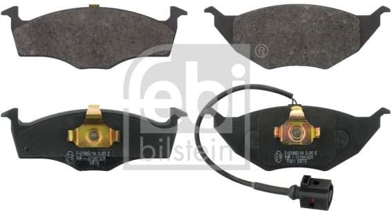 Brake Pad Set, disc brake 16620