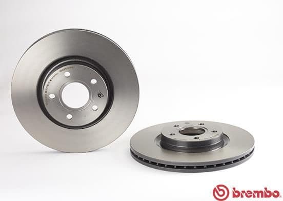 Brake discs kit front (2pcs), Top Quality 09.9468.11 - image 2