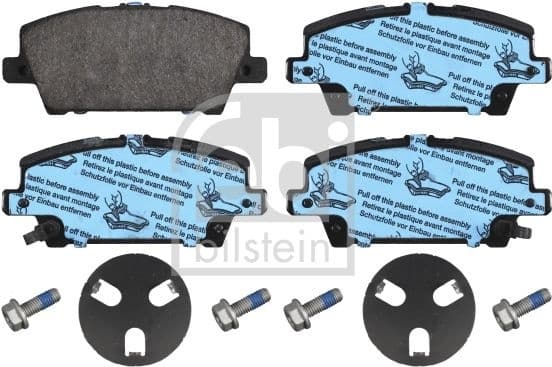 Brake Pad Set, disc brake 16802