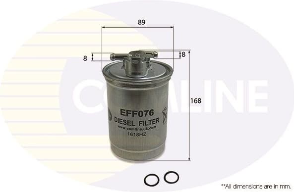 Filter diesel fuel EFF076 - image 2