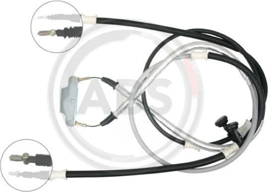 Cable Pull, parking brake K17195