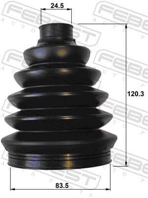 Bellow Kit, drive shaft 1917P-F25F - image 2