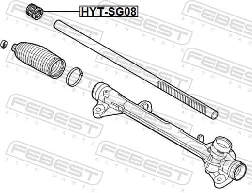 Bush, steering shaft HYT-SG08 - image 2
