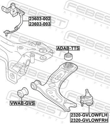 Sensor, headlight levelling 23603-002 - image 2
