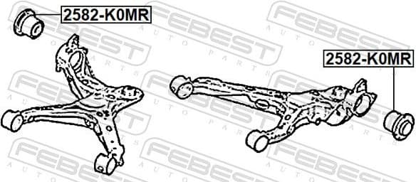 Wheel Hub 2582-K0MR - image 2