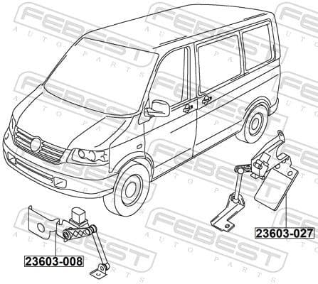 Sensor, headlight levelling 23603-027 - image 2