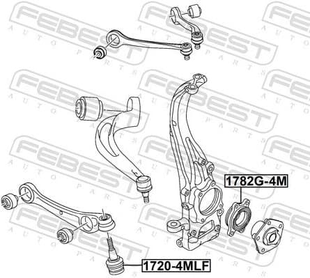 Ball Joint 1720-4MLF - image 2