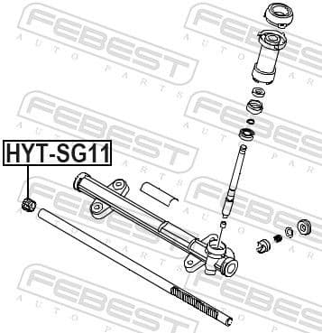 Bush, steering shaft HYT-SG11 - image 2