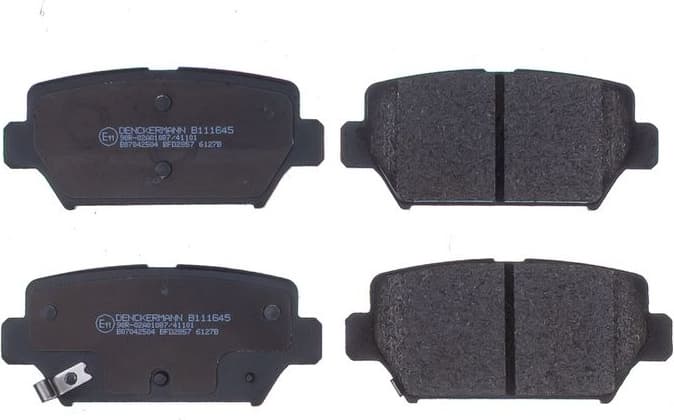 Brake Pad Set, disc brake B111645