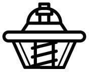 Thermostat, coolant 725467