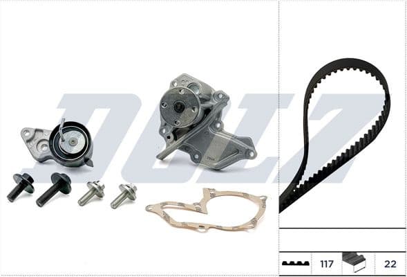 Water Pump & Timing Belt Kit KD127