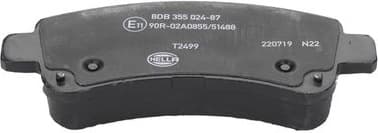 Brake Pad Set, disc brake 8DB 355 024-871 - image 2