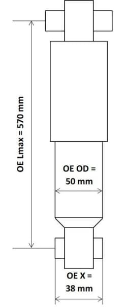 Shock Absorber Premium 6417501