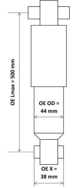 Shock Absorber Excel-G 3440196