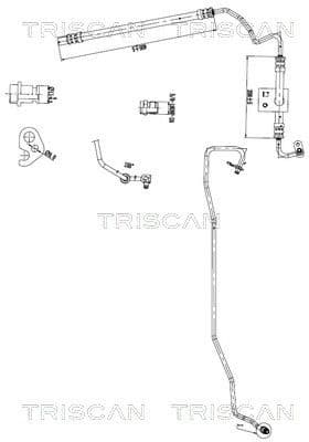 Hydraulic Hose, steering 8516 16034