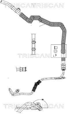 Hydraulic Hose, steering 8516 29088
