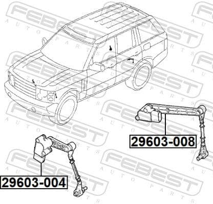 Sensor, headlight levelling 29603-008 - image 2