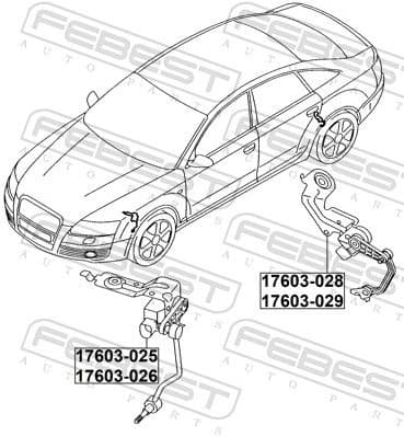 Sensor, headlight levelling 17603-026 - image 2