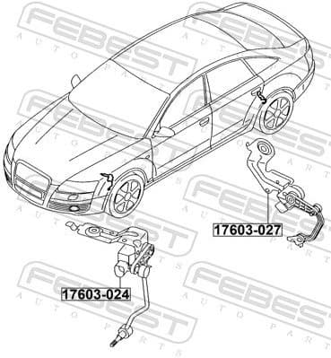 Sensor, headlight levelling 17603-027 - image 2