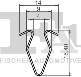 Holding Clip, interior panels 11-40125.5 - image 2