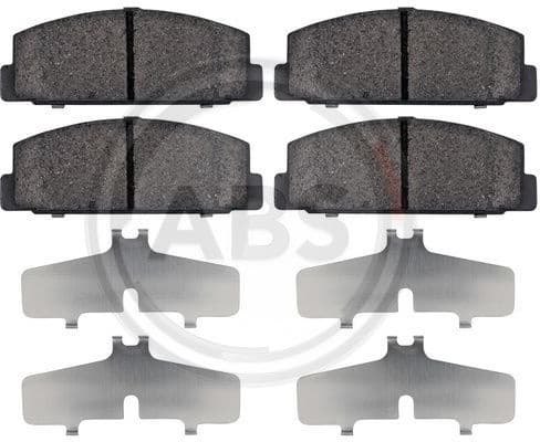 Brake Pad Set, disc brake 37382