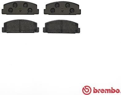 Brake pads rear, Top Quality P49036 - image 2
