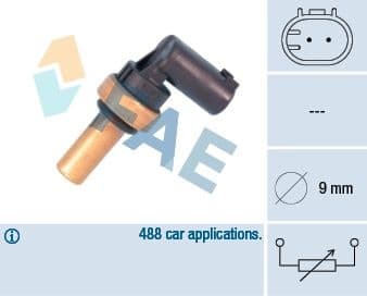 Sensor, coolant temperature 32710