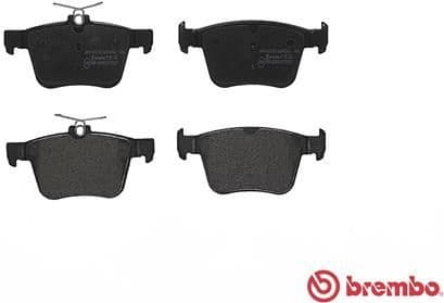 Brake pads rear, Top Quality P85124 - image 2