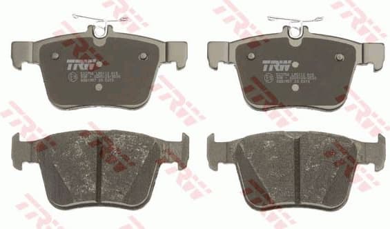 Brake pads rear, Top Quality GDB1957 - image 3