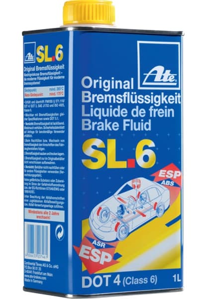 Stabdžių skystis ATE DOT4 SL.6 - 03.9901-6402.2 (ATE) - Autoera - image 3