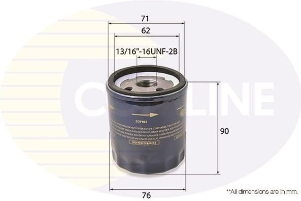 Filter oil EOF003 - image 2