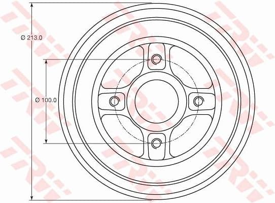 Brake Drum DB4363MR - image 2