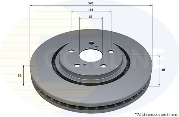 Brake Disc COATED ADC5094V