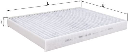 Filter cabin LAK1294