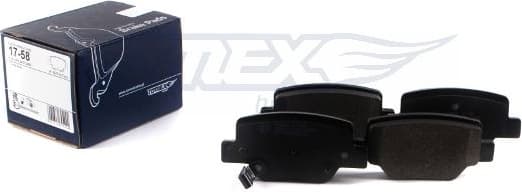 Brake Pad Set, disc brake TX 17-58