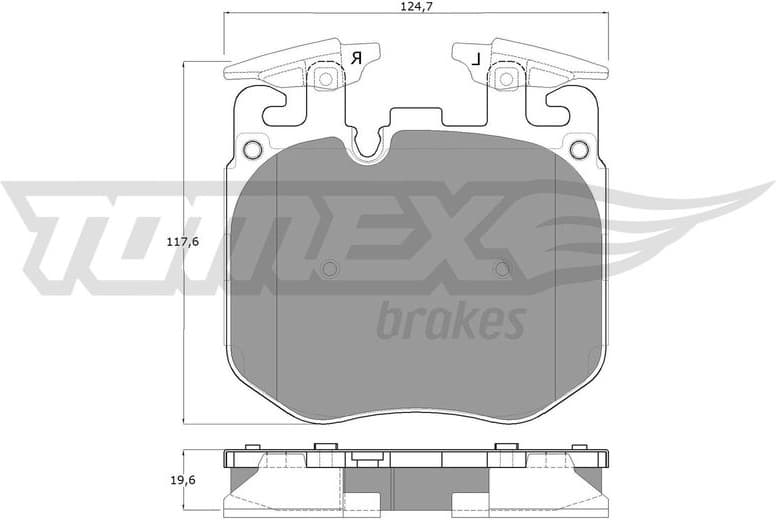 Brake Pad Set, disc brake TX 18-50