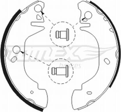 Brake Shoe Set TX 20-81