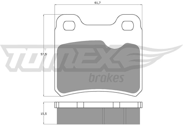 Brake Pad Set, disc brake TX 13-49