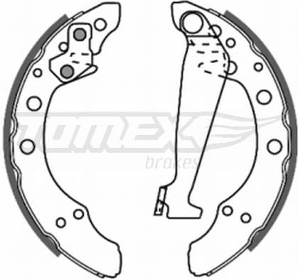 Brake Shoe Set TX 20-86