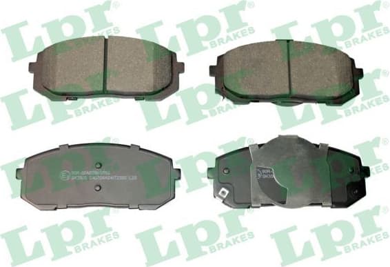Brake Pad Set, disc brake 05P2382