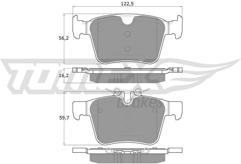 Brake Pad Set, disc brake TX 18-16