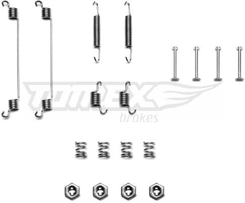 Accessory Kit, brake shoes TX 40-09