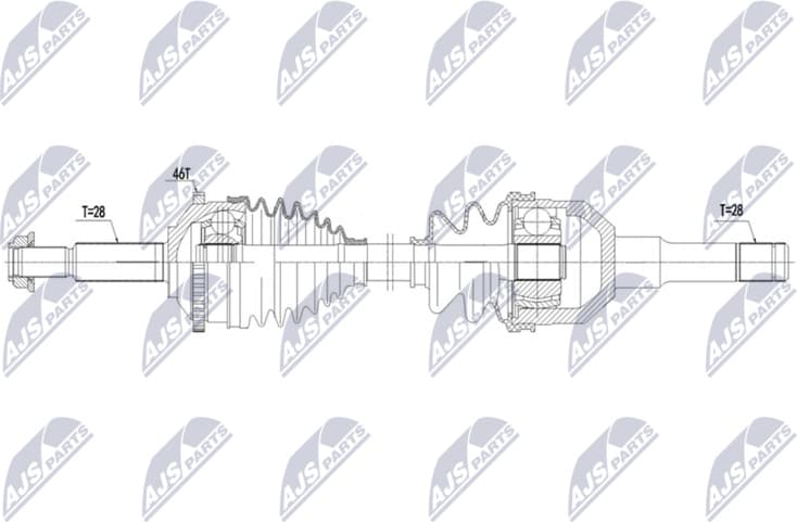 Drive Shaft NPW-JG-018
