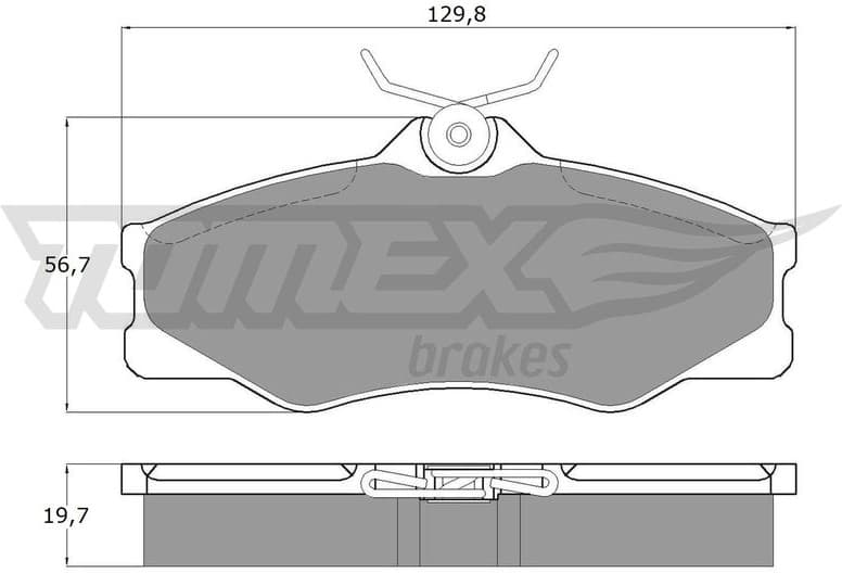 Brake Pad Set, disc brake TX 11-66