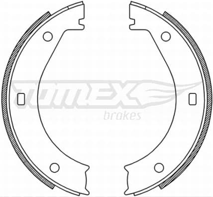 Brake Shoe Set TX 21-25