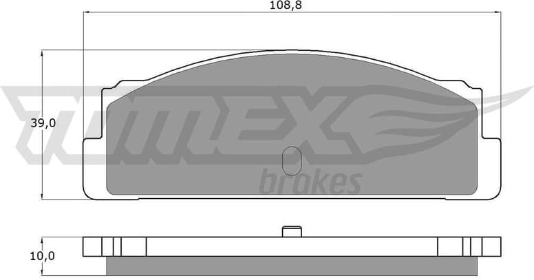 Brake Pad Set, disc brake TX 10-24