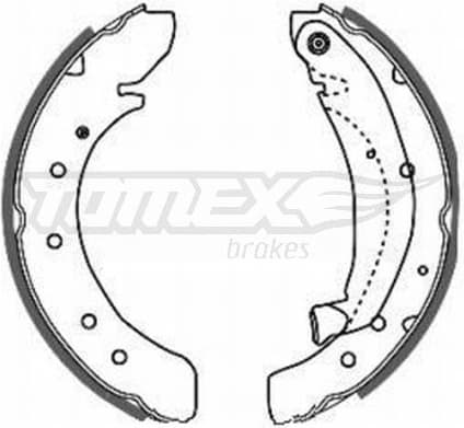 Brake Shoe Set TX 20-50