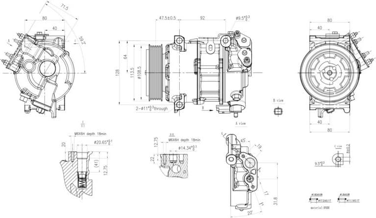 Compressor, air conditioning >>> Easy2Fit <<< 8FK 366 200-981 - image 6